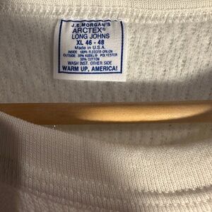 J.E. Morgan's White Long Johns